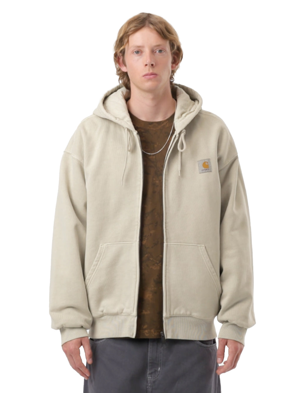 CARHARTT WIP-HOODED VISTA JACKET-I029524 2LPGD FLEUR DE SEL