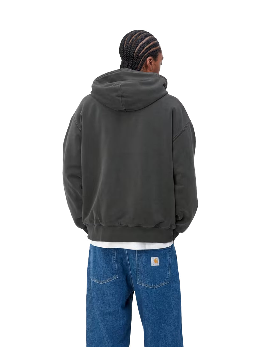 CARHARTT WIP-HOODED VISTA JACKET-I029524 89GD BLACK