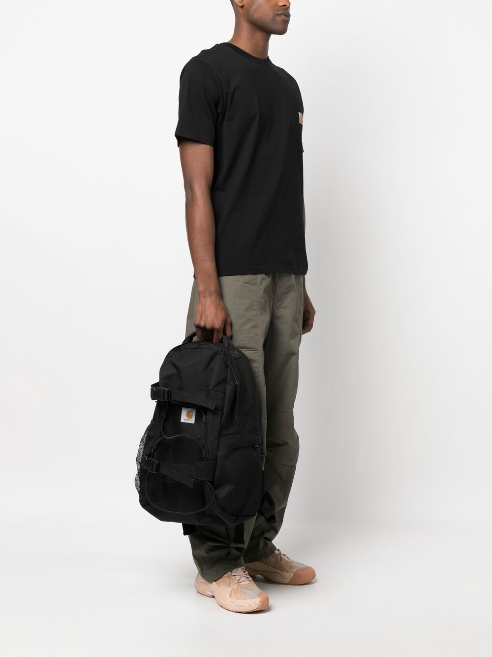 CARHARTT WIP-KICKFLIP BACKPACK-I031468 BLACK