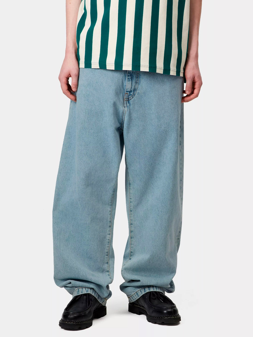 CARHARTT WIP-LANDON PANT-I030468 0135 BLUE BLEACHED