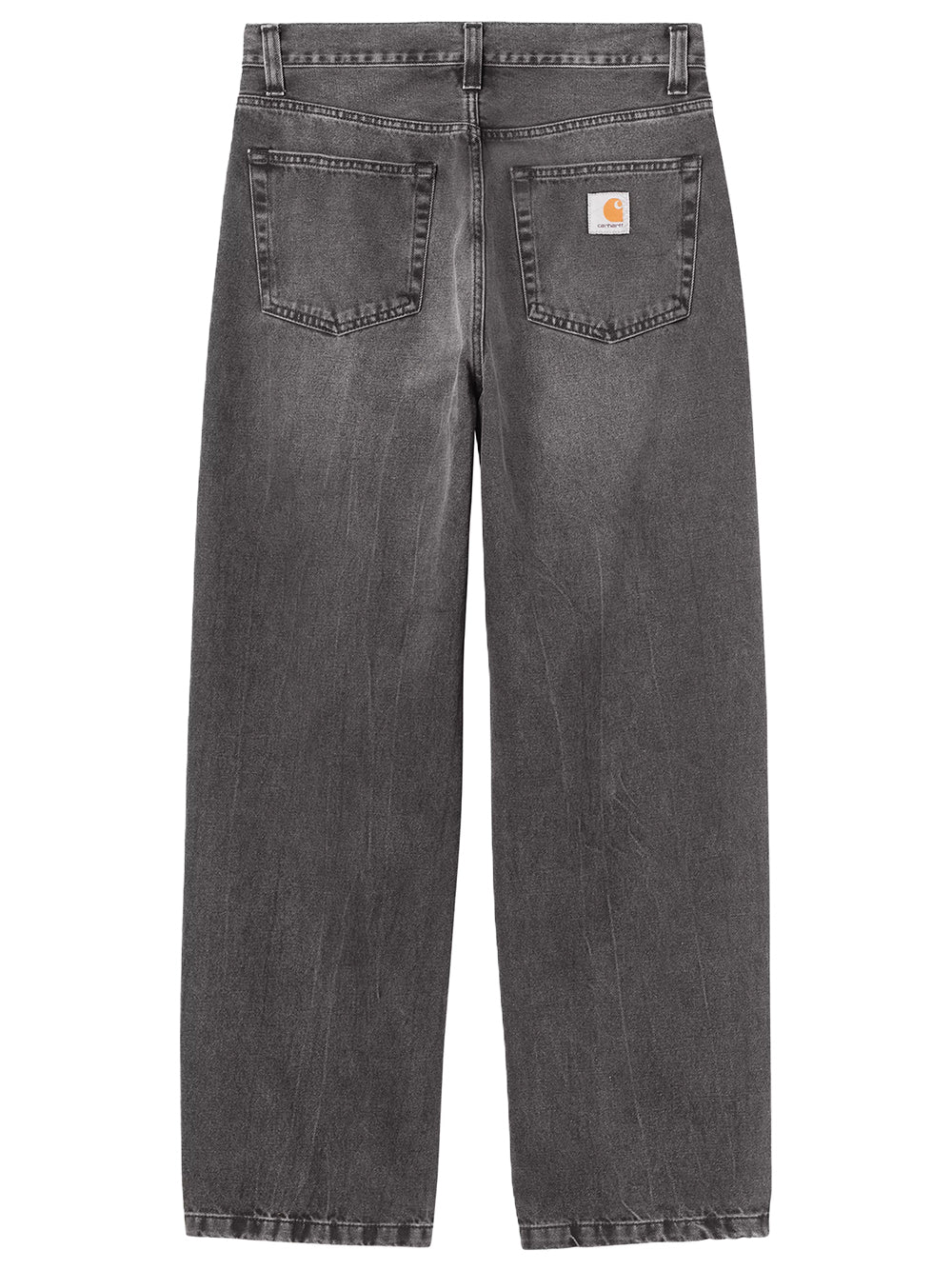 CARHARTT WIP-LANDON PANT-I030468 897X BLACK/MARBLE USED WASH