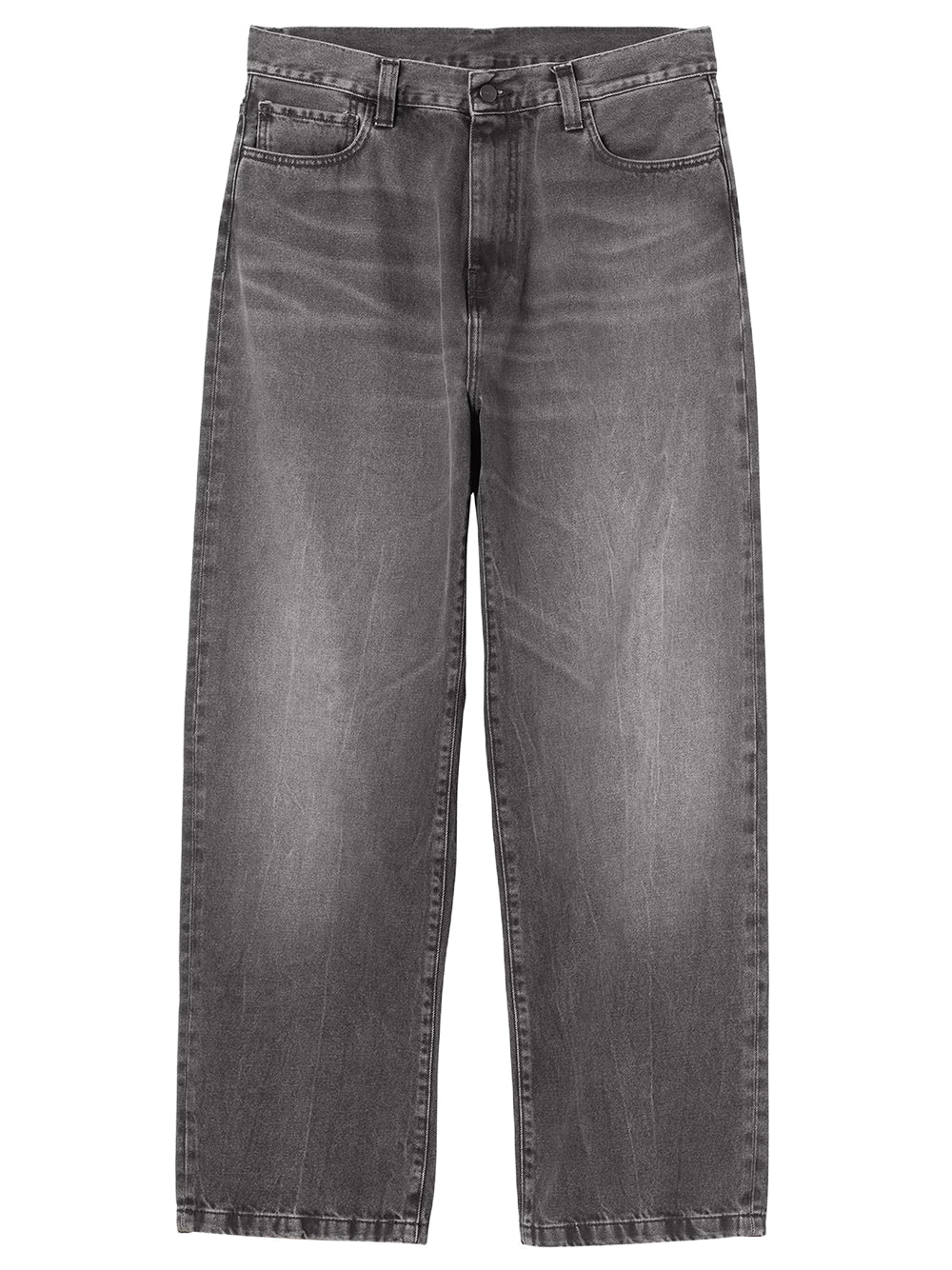 CARHARTT WIP-LANDON PANT-I030468 897X BLACK/MARBLE USED WASH
