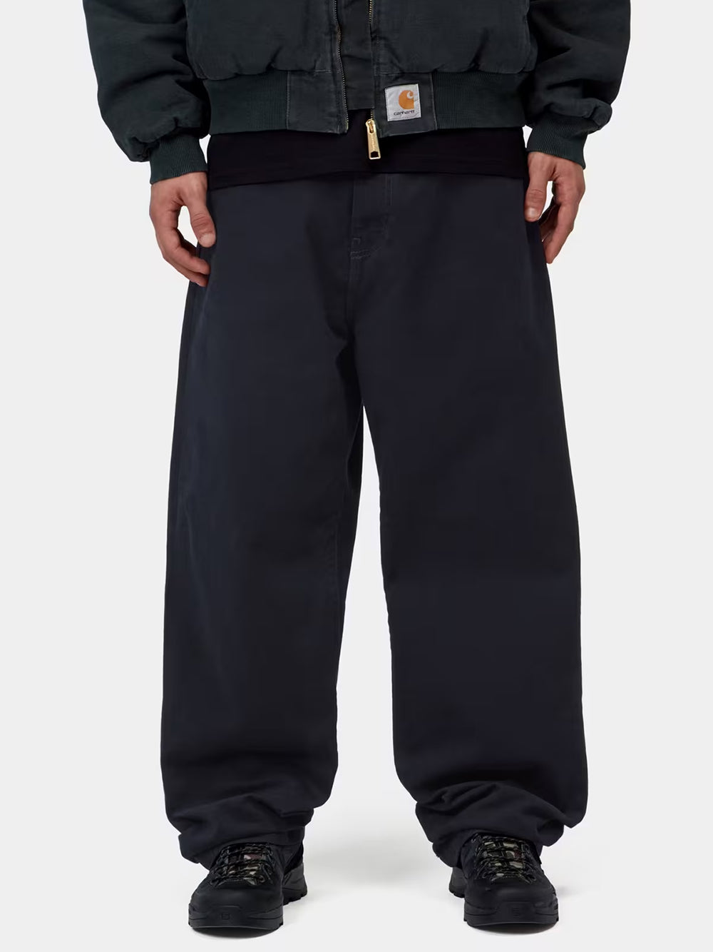 CARHARTT WIP-LANDON PANT-I033756 1C02 DARK NAVY/RINSED