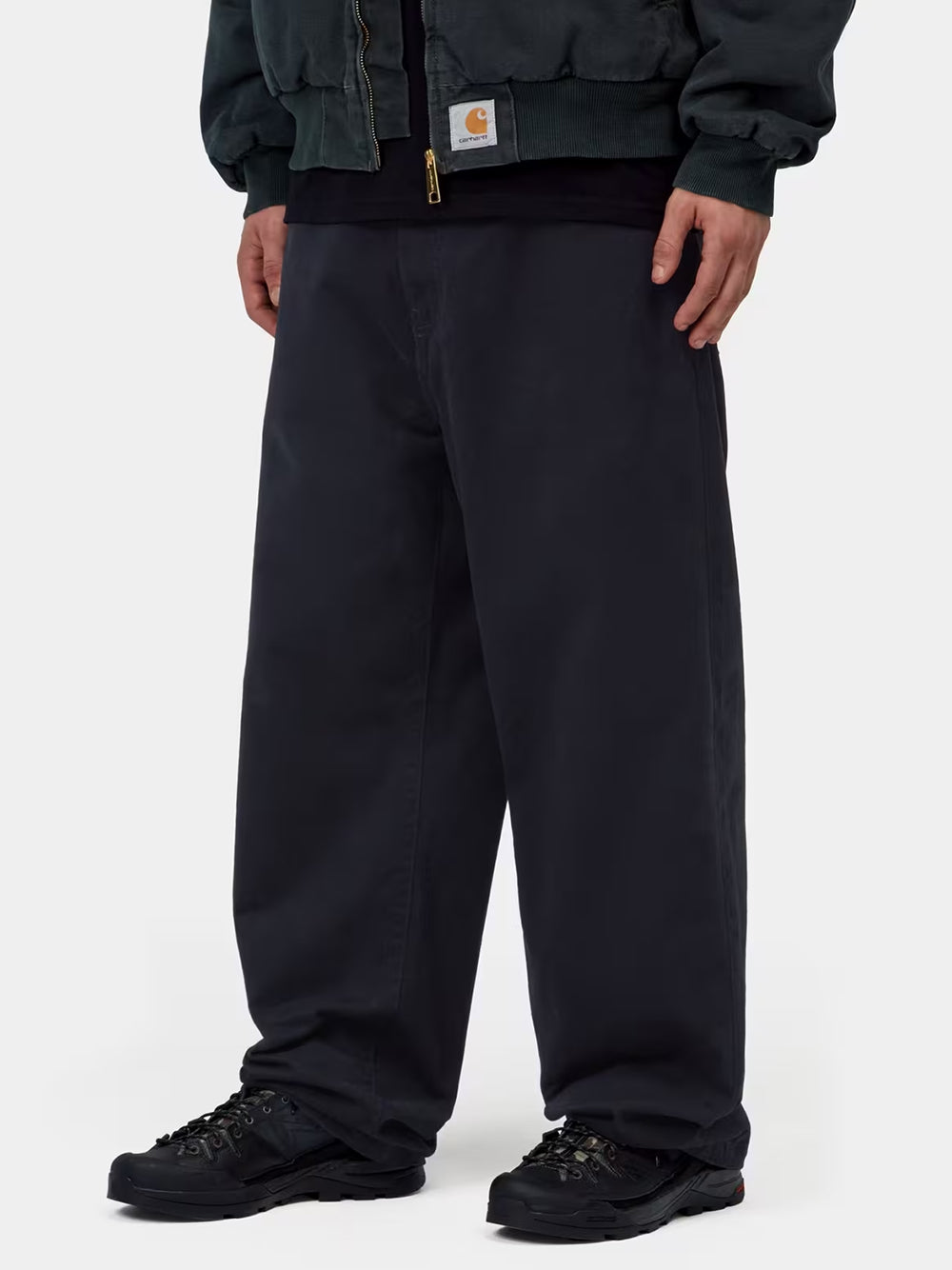 CARHARTT WIP-LANDON PANT-I033756 1C02 DARK NAVY/RINSED