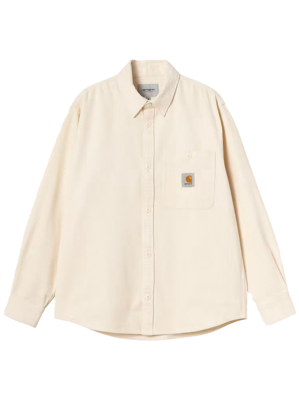 CARHARTT WIP-L/S FLINT SHIRT CORDUROY-I035837 1NGXX SALT
