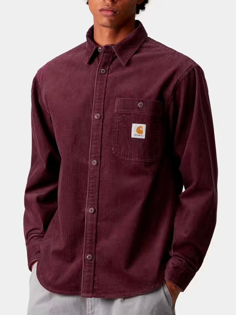 CARHARTT WIP-L/S FLINT SHIRT CORDUROY-I035837 33KXX RONDO