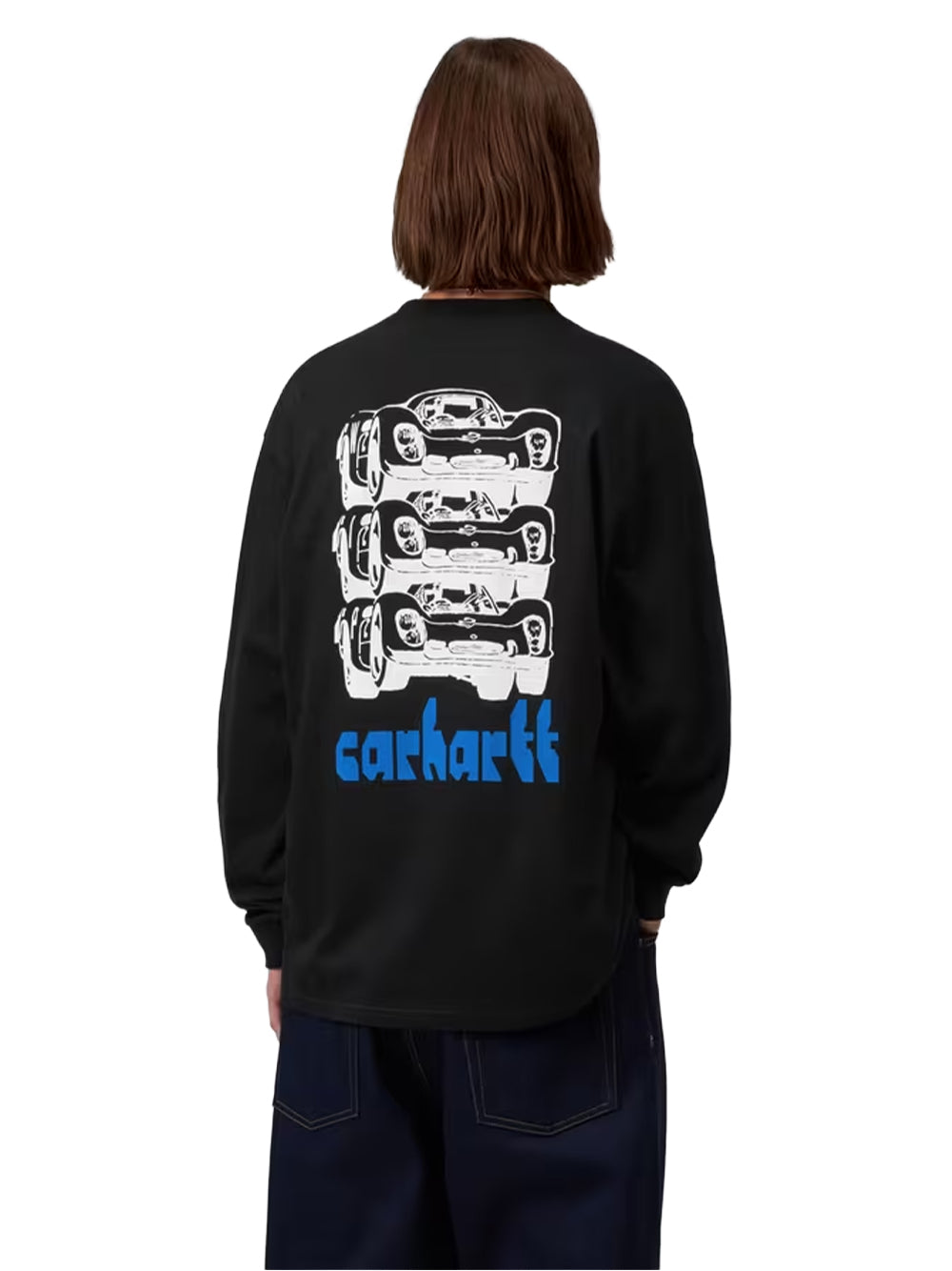 CARHARTT WIP-L/S FRAMEWORK T-SHIRT-I037235 89XX BLACK