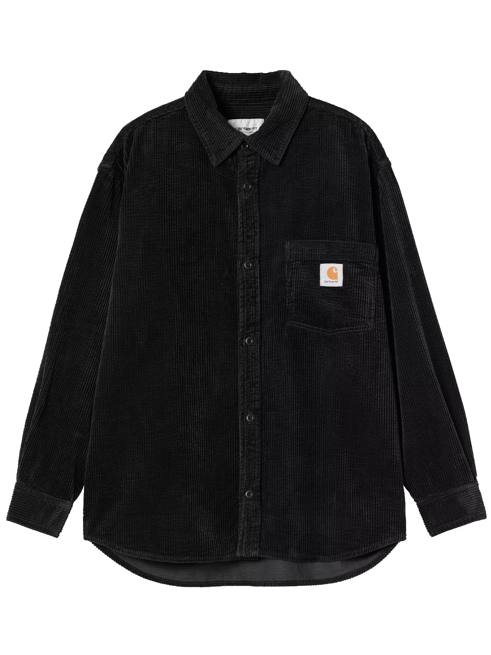 CARHARTT WIP-L/S LOYDE SHIRT-I037059 8902 BLACK