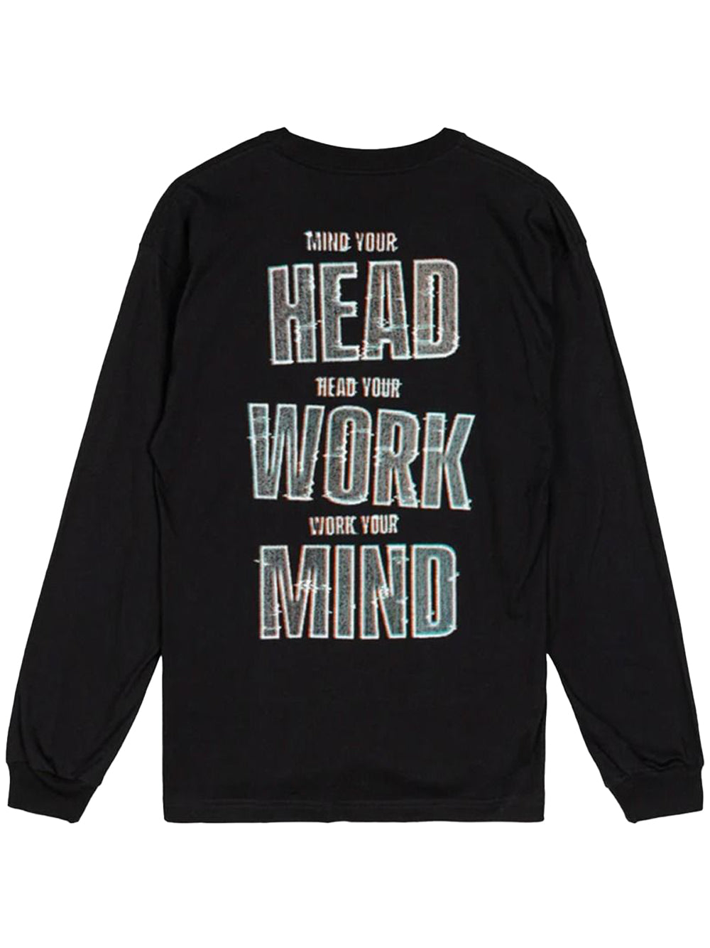 CARHARTT WIP-L/S MIND YOUR HEAD LONGSLEEVE T-SHIRT-I035999 89XX BLACK