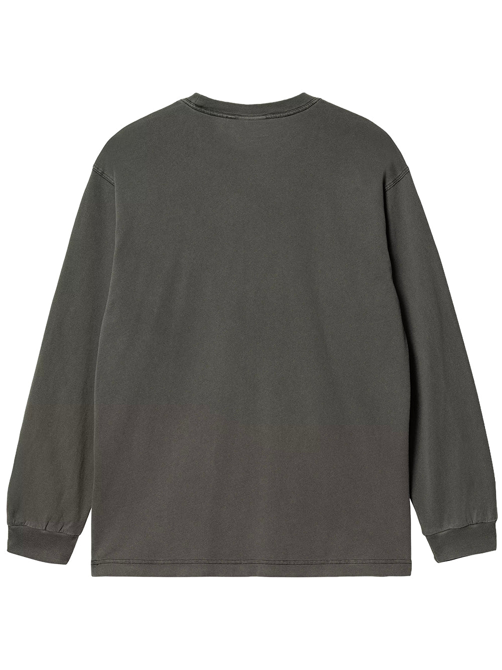 CARHARTT WIP-L/S NELSON T-SHIRT-I029948 89GD BLACK/GARMENT DYED