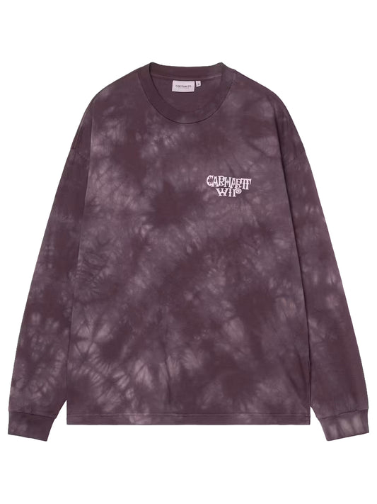 CARHARTT WIP-L/S RADIATE T-SHIRT-I036251 3Q9XX YOSEMITE/COZY PURPLE