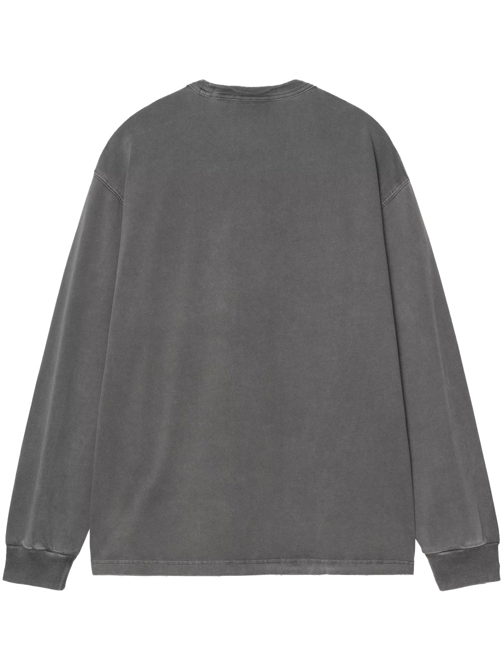 CARHARTT WIP-L/S TORION POCKET T-SHIRT-I035958 89B7 BLACK/GRIND WASH