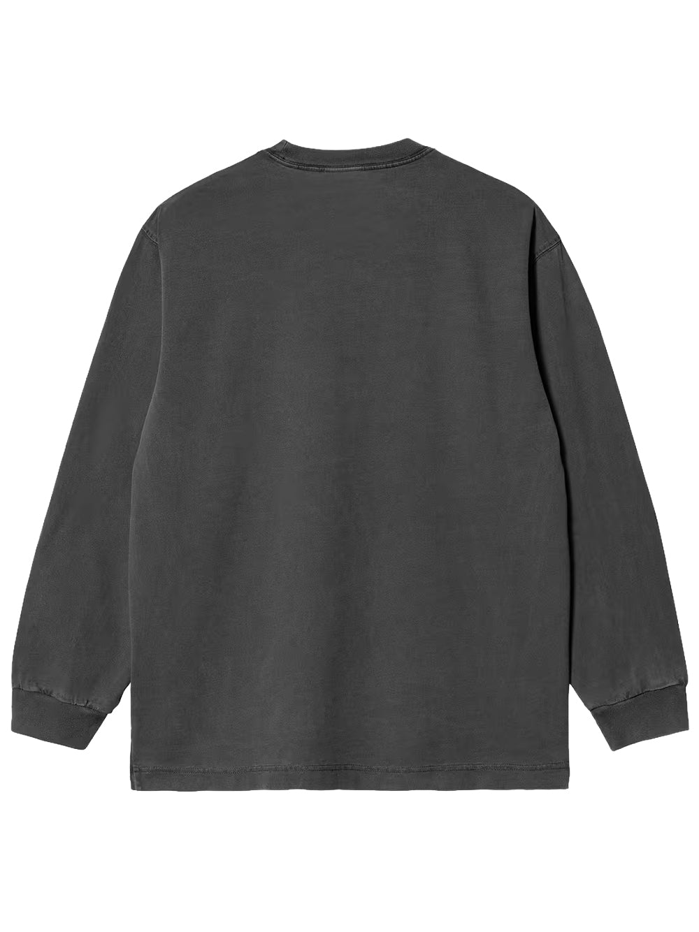 CARHARTT WIP-L/S VISTA T-SHIRT-I030779 89GD BLACK/GARMENT DYED