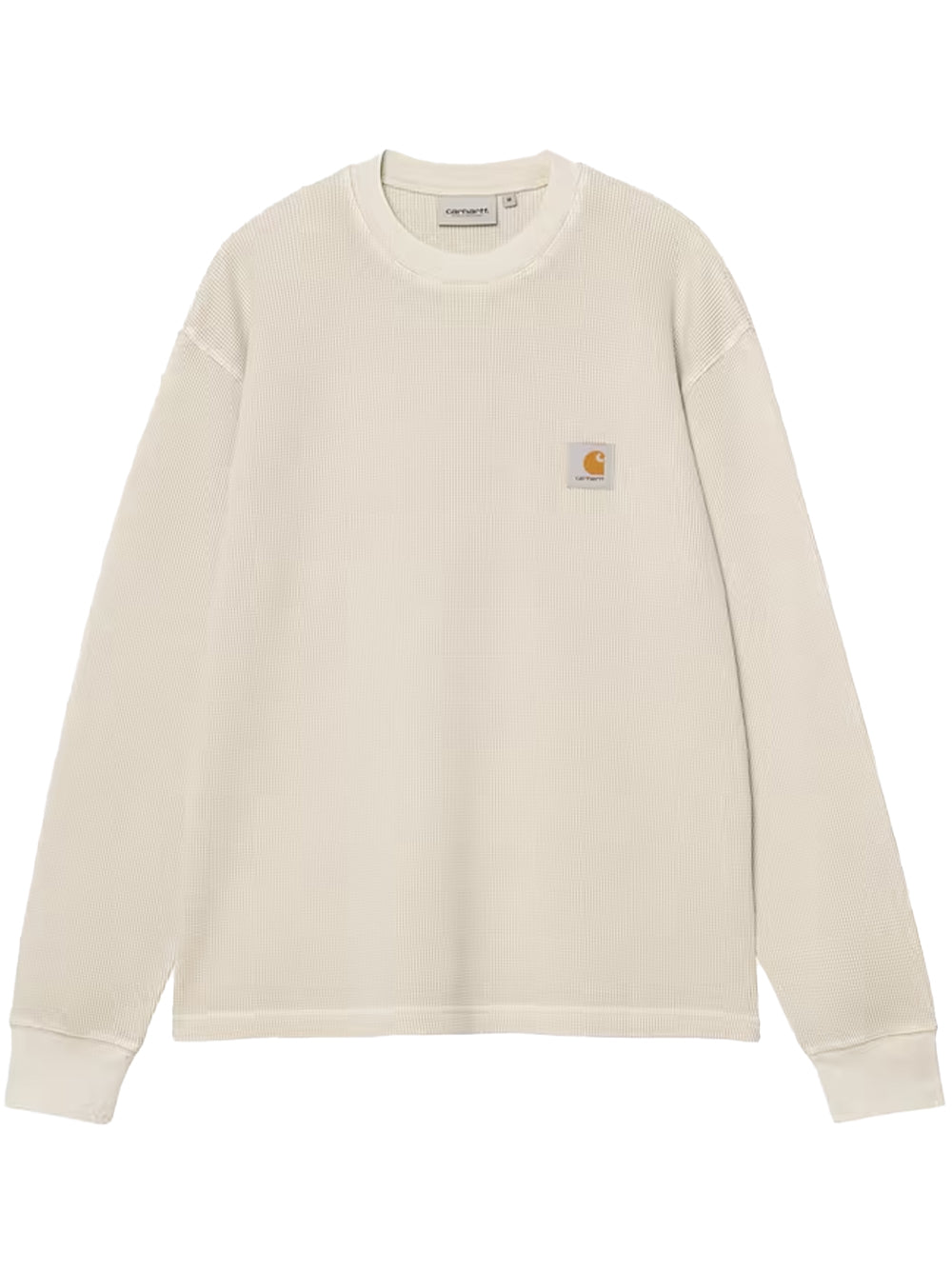 CARHARTT WIP-L/S VISTA WAFFLE T-SHIRT-I035304 2LPGD FLEUR DE SEL