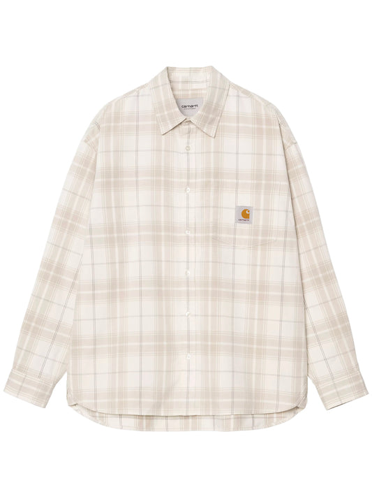 CARHARTT WIP-L/S WILBER SHIRT-I035953 3J3XX WILBER CHECK/NATURAL