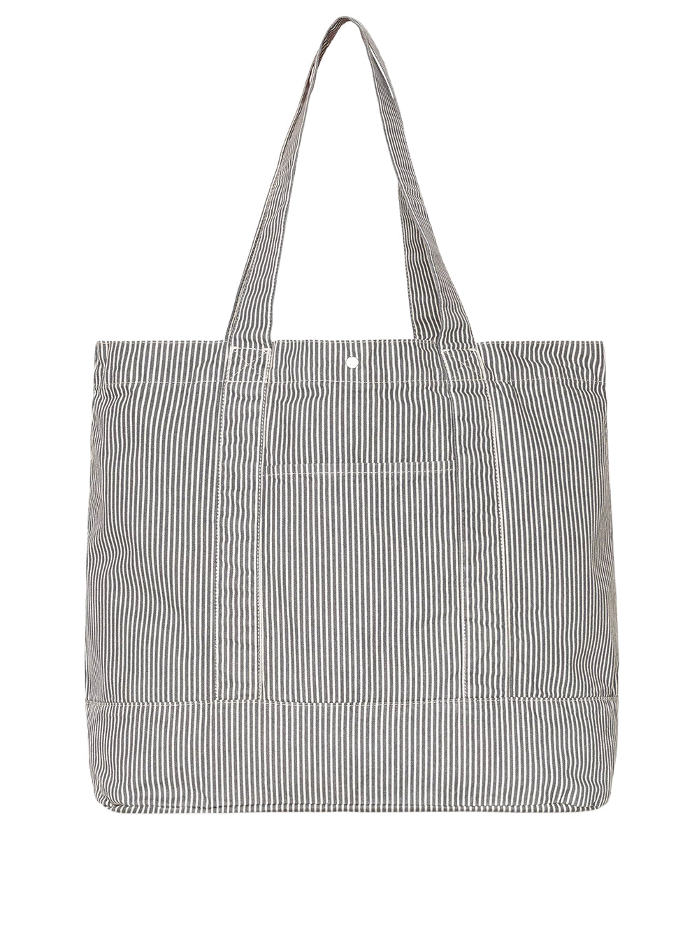CARHARTT WIP-MERCER TOTE BAG-I036510 3OK06 MERCER STRIPE GRAPHITE/WAX STONE WASHED