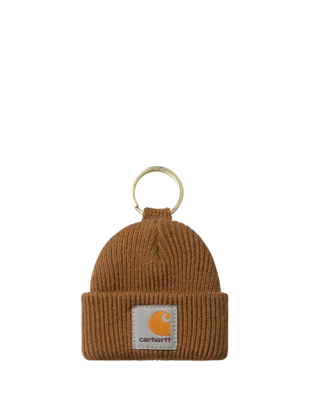 CARHARTT WIP-MINI WATCH HAT KEYCHAIN-I036420 HZXX HAMILTON BROWN