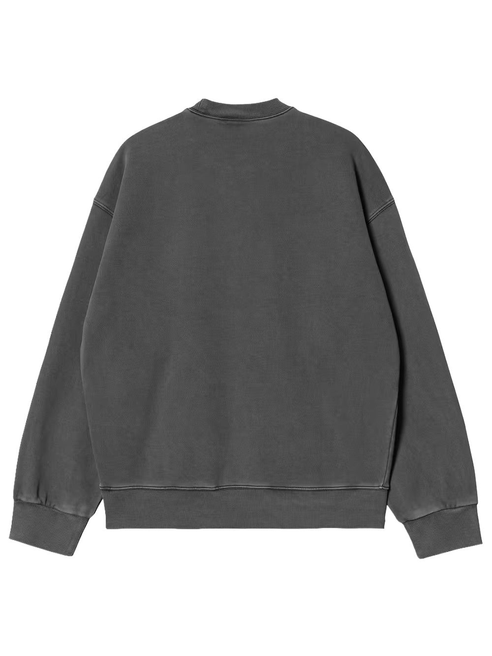 CARHARTT WIP-NELSON SWEATSHIRT-I029957 89GD BLACK/GARMENT DYED