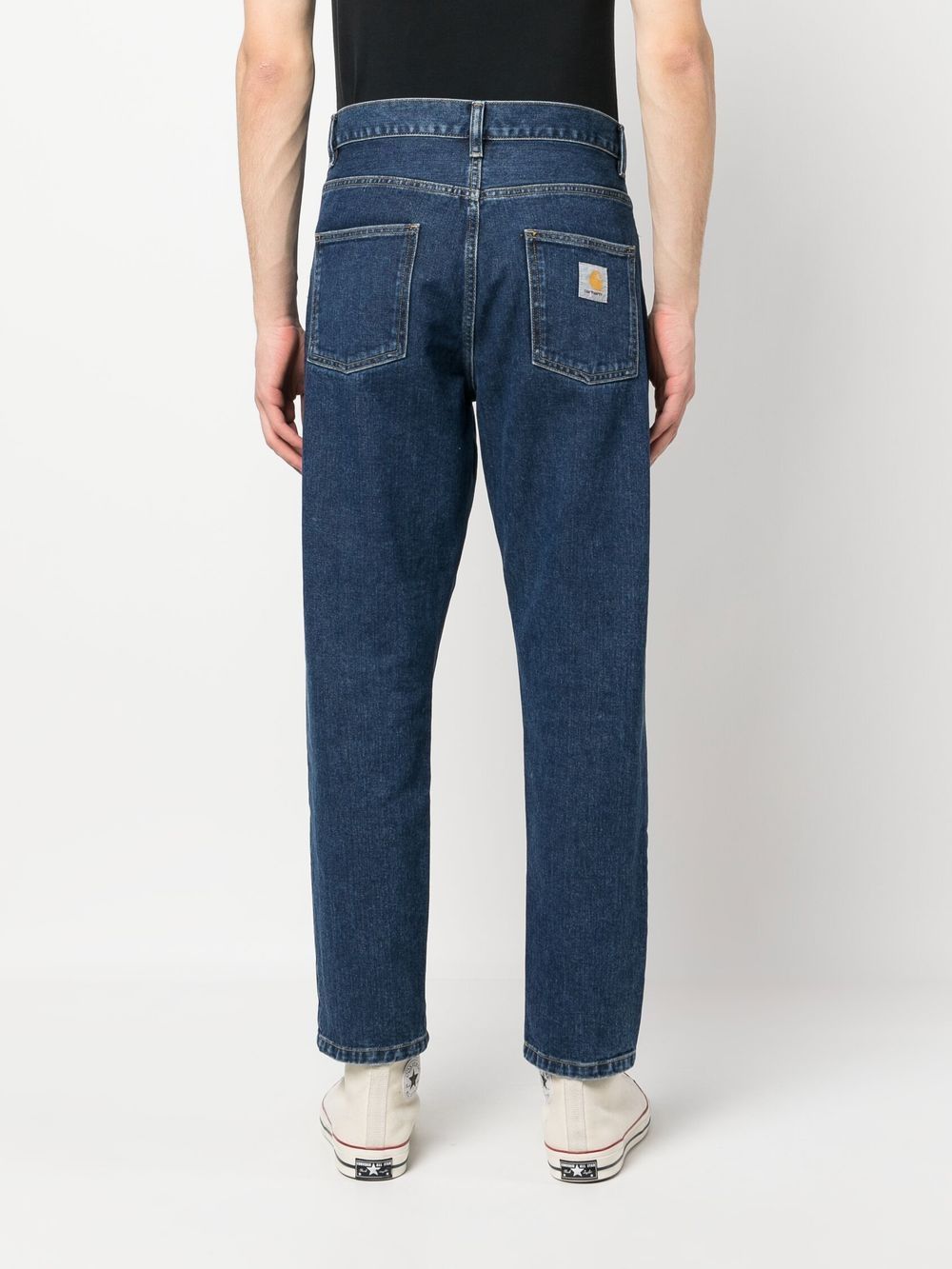 CARHARTT WIP-NEWEL PANT-I029208 BLUE STONE WASHED