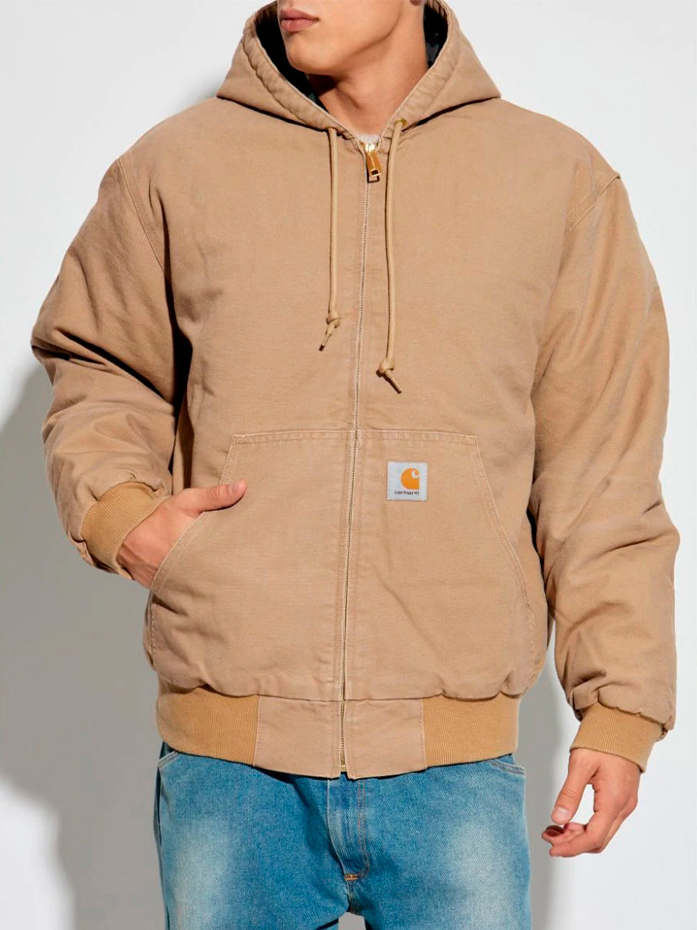 CARHARTT WIP-OG ACTIVE JACKET-I027360 PEANUT