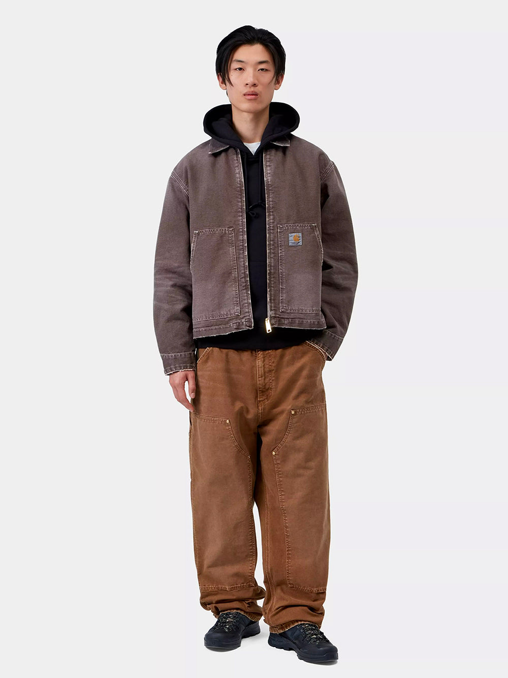 CARHARTT WIP-OG ARCAN JACKET-I036867 3TW17 TOBACCO DESTROY WASH