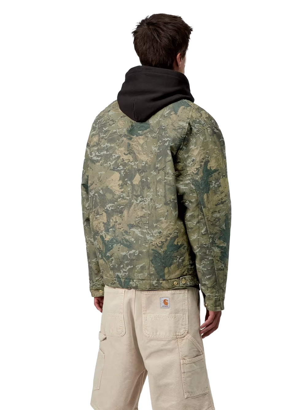 CARHARTT WIP-OG DETROIT JACKET-I035614 3BL06 CAMO COBI