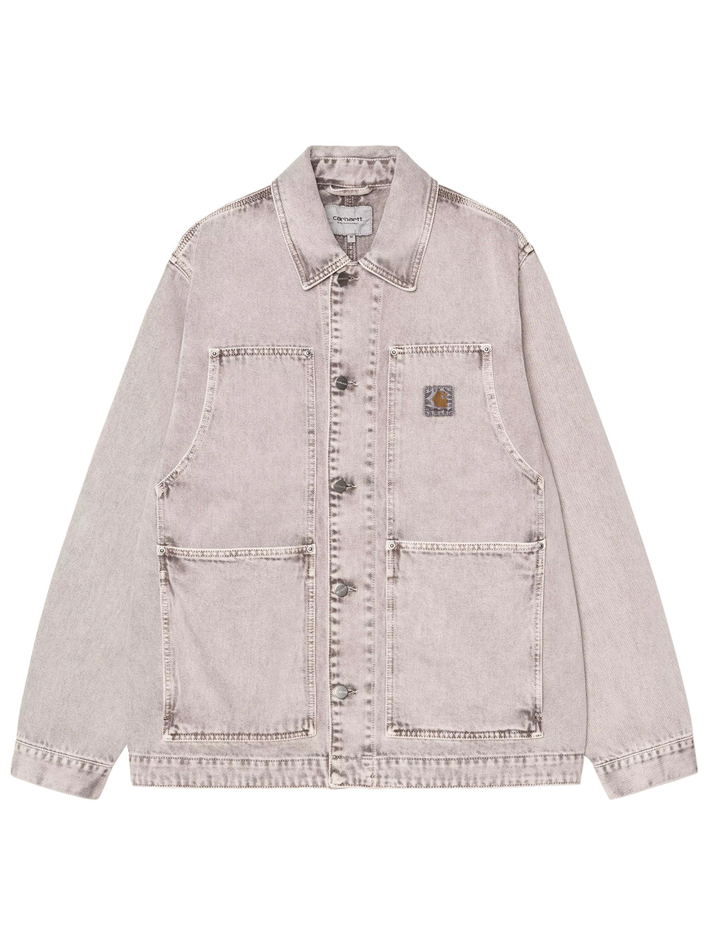 CARHARTT WIP-OG DOUBLE FRONT JACKET-I036496 3IS5F SHALE CHALK WASH