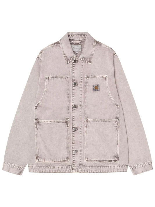 CARHARTT WIP-OG DOUBLE FRONT JACKET-I036496 3IS5F SHALE CHALK WASH