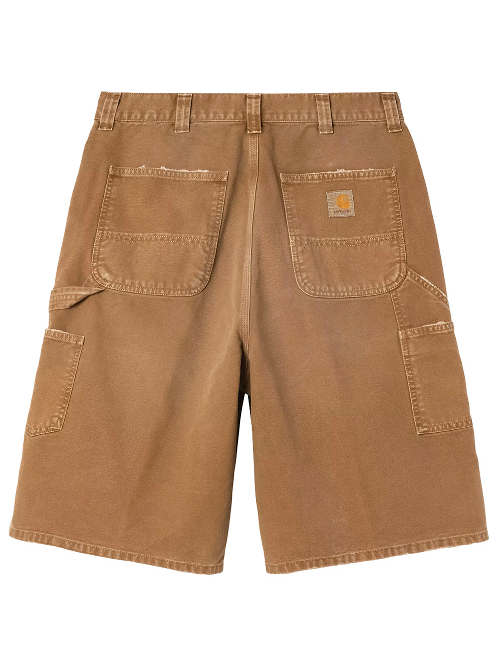 CARHARTT WIP-OG DOUBLE KNEE SHORT-I036870 HZ17 HAMILTON BROWN DESTROY WASH