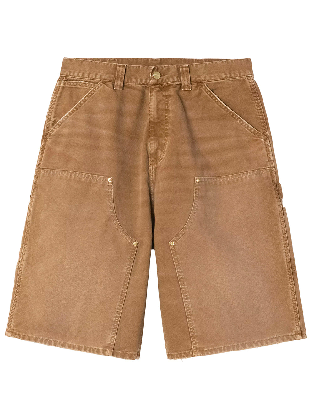 CARHARTT WIP-OG DOUBLE KNEE SHORT-I036870 HZ17 HAMILTON BROWN DESTROY WASH