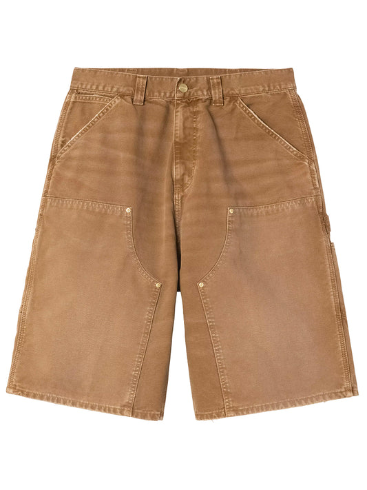 CARHARTT WIP-OG DOUBLE KNEE SHORT-I036870 HZ17 HAMILTON BROWN DESTROY WASH