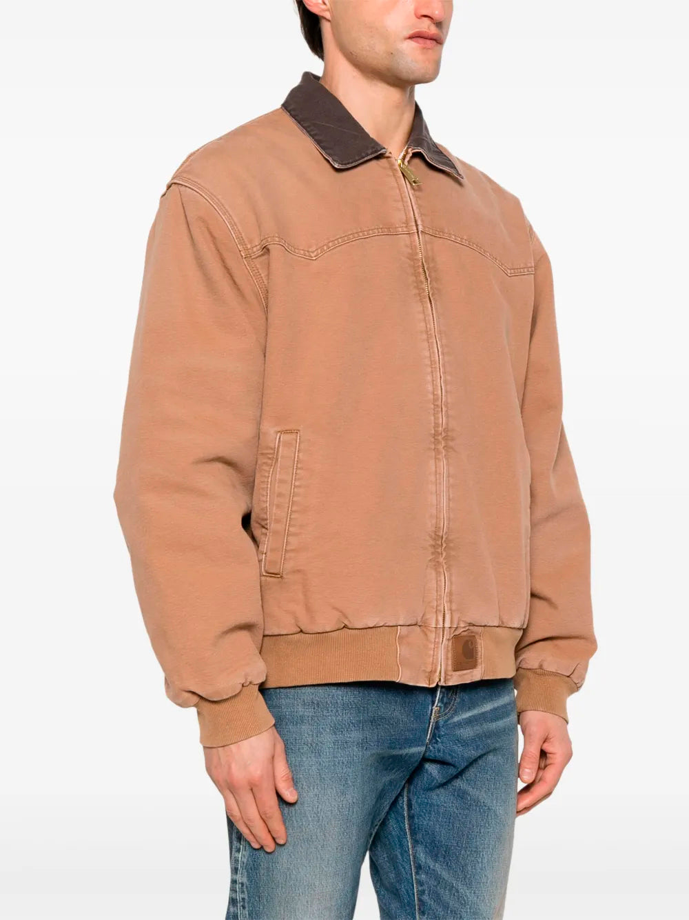 CARHARTT WIP-OG SANTA FE JACKET-I034317 HAMILTON BROWN/TOBACCO