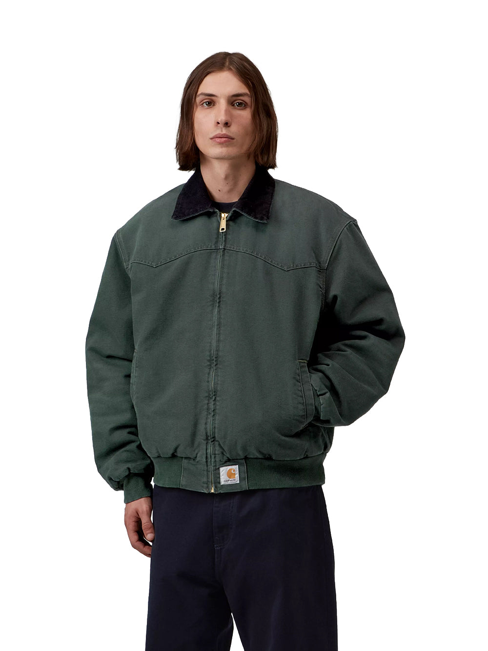 CARHARTT WIP-OG SANTA FE JACKET-I037056 3WM4O RAVEN/BLACK