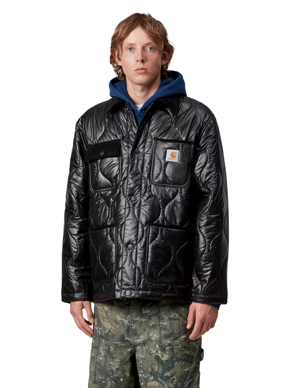 CARHARTT WIP-OSCAR CHORE LINER-I035366 89XX BLACK