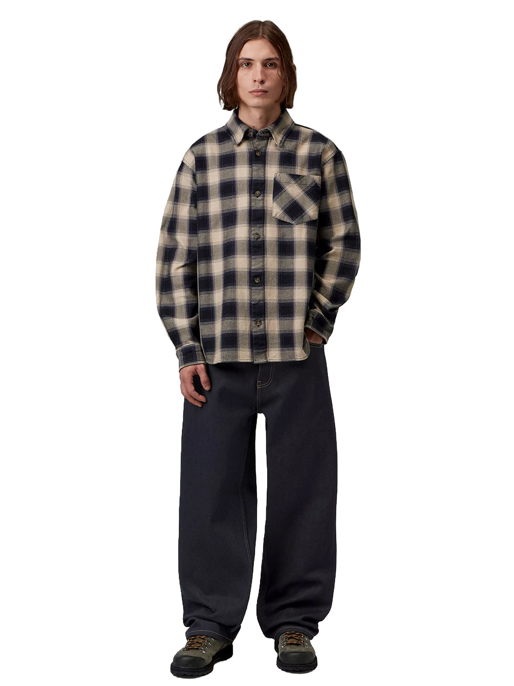 CARHARTT WIP-PAYSON PANT-I037534 0101 BLUE RIGID