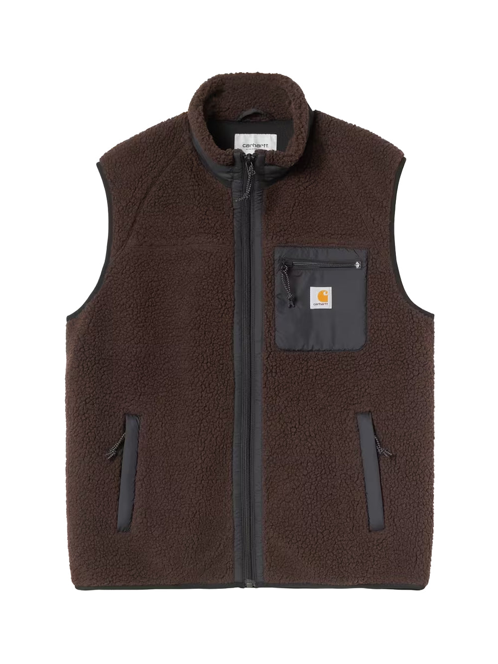 CARHARTT WIP-PRENTIS VEST LINER-I035698 3ANXX PALISANDER/BLACK