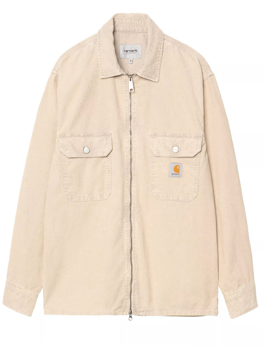 CARHARTT WIP-REYNOLD SHIRT JACKET-I034878 DUSKY BEIGE