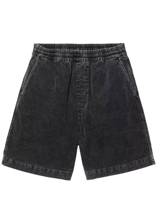 CARHARTT WIP-REYNOLD SHORT-I034877 BLACK DUSKY WASHED