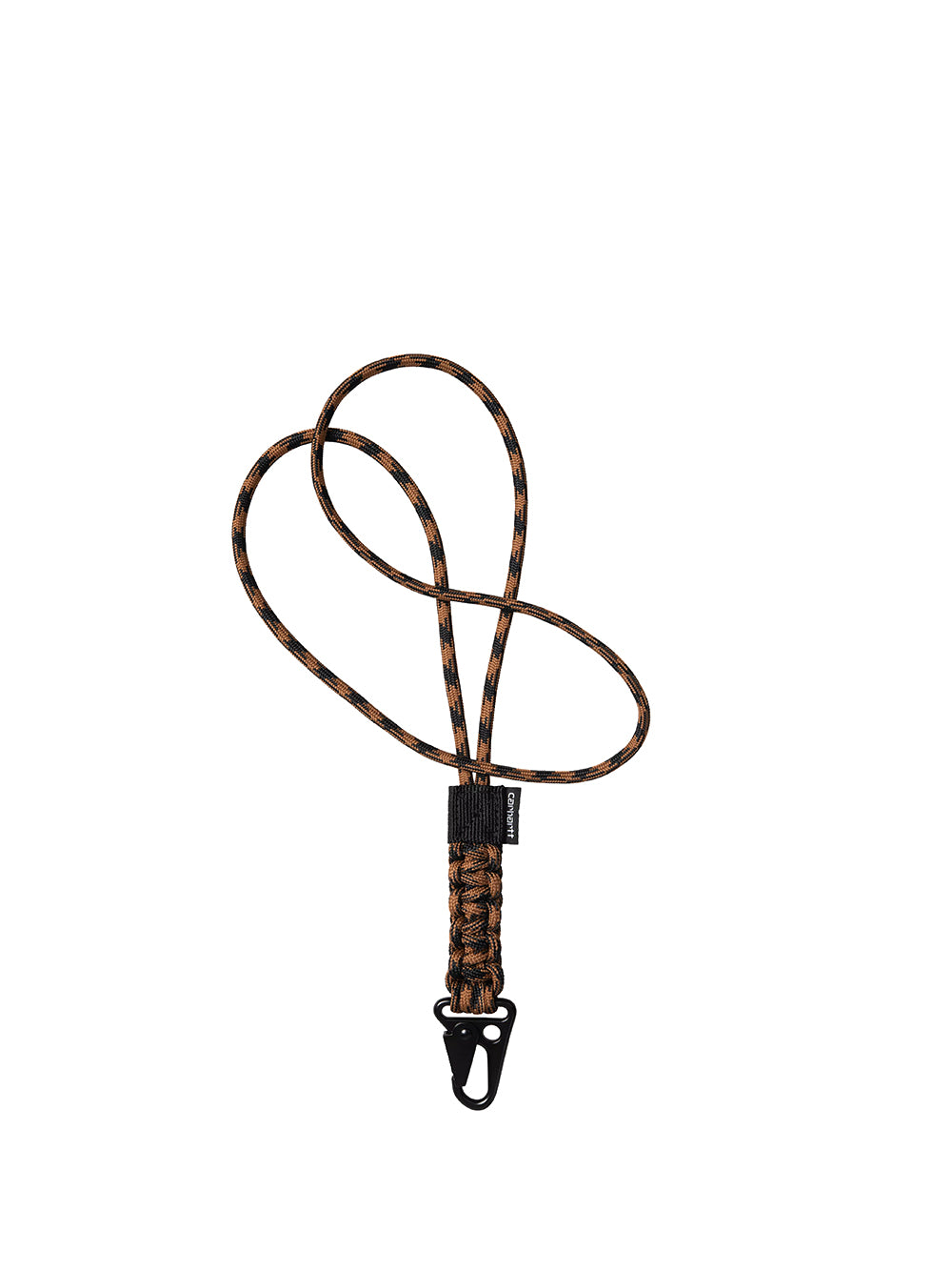 CARHARTT WIP-ROPE KEYCHAIN-I036925 08WXX HAMILTON BROWN/BLACK
