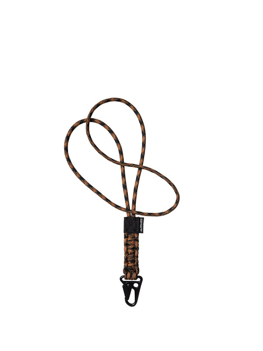 CARHARTT WIP-ROPE KEYCHAIN-I036925 08WXX HAMILTON BROWN/BLACK