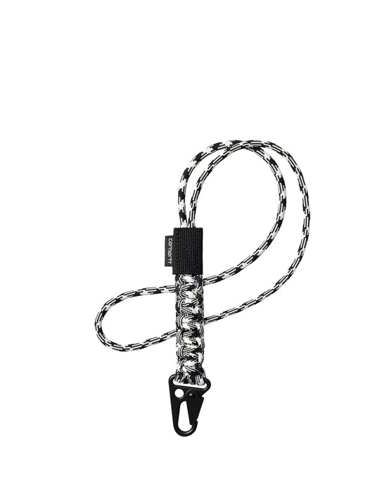 CARHARTT WIP-ROPE KEYCHAIN-I036925 0D3XX WAX/BLACK