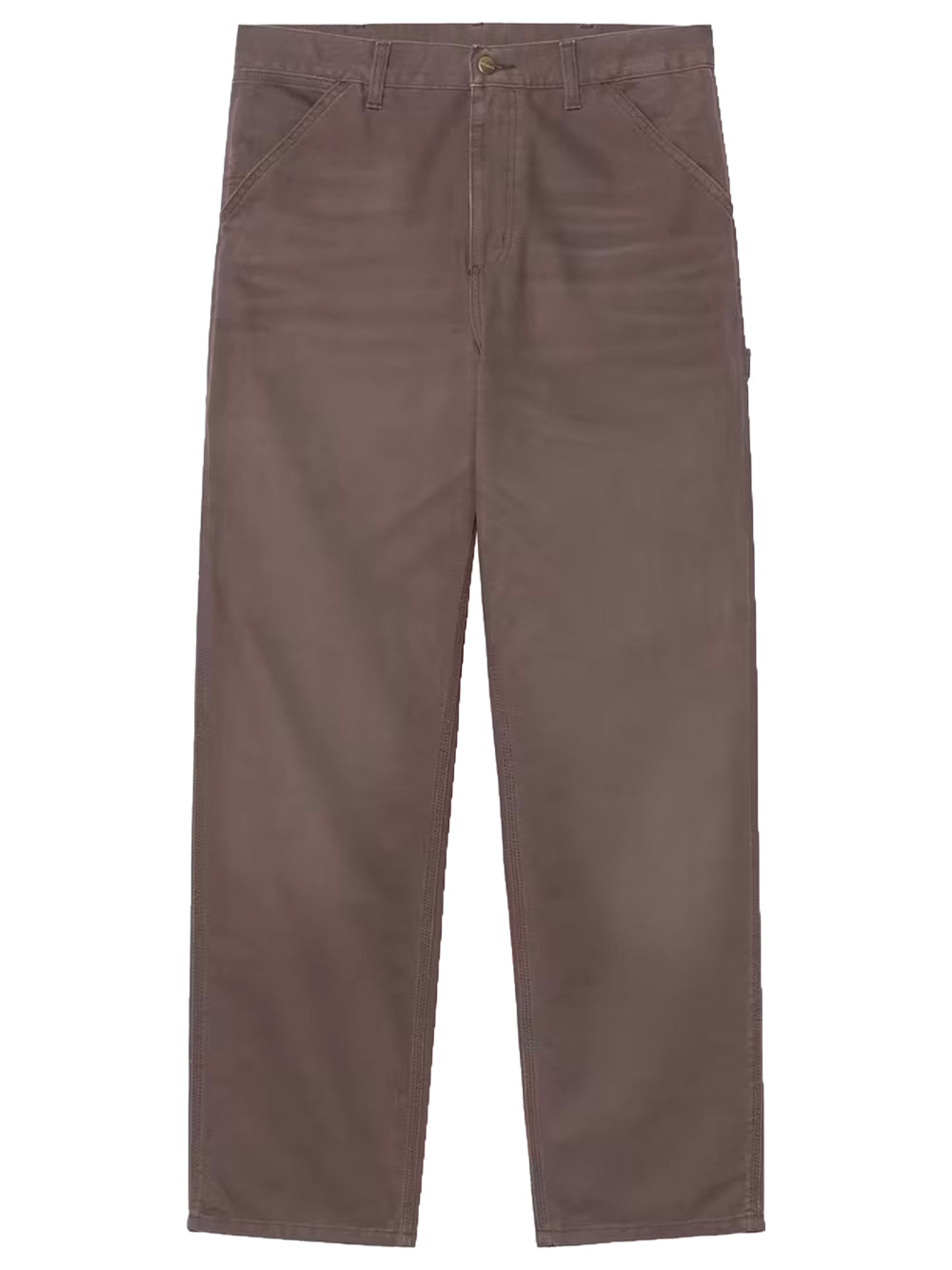 CARHARTT WIP-SINGLE KNEE PANT-I034798 3IS4O SHALE/STONE CANVAS