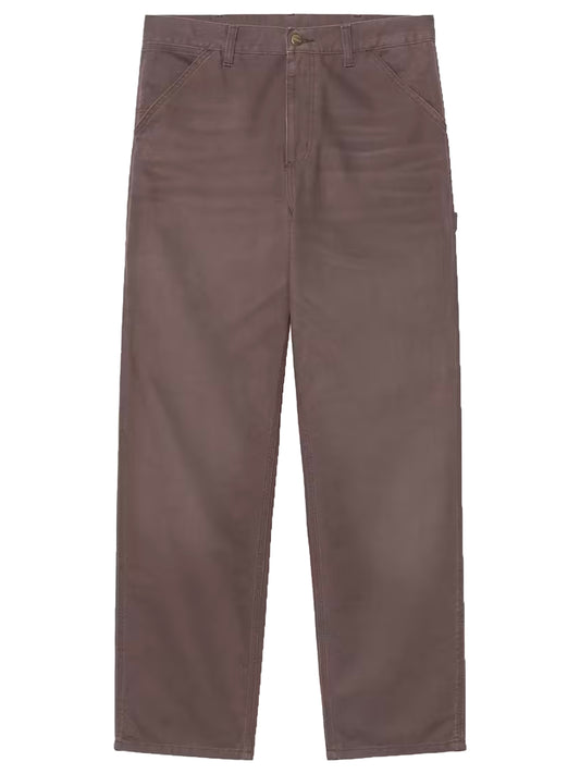 CARHARTT WIP-SINGLE KNEE PANT-I034798 3IS4O SHALE/STONE CANVAS