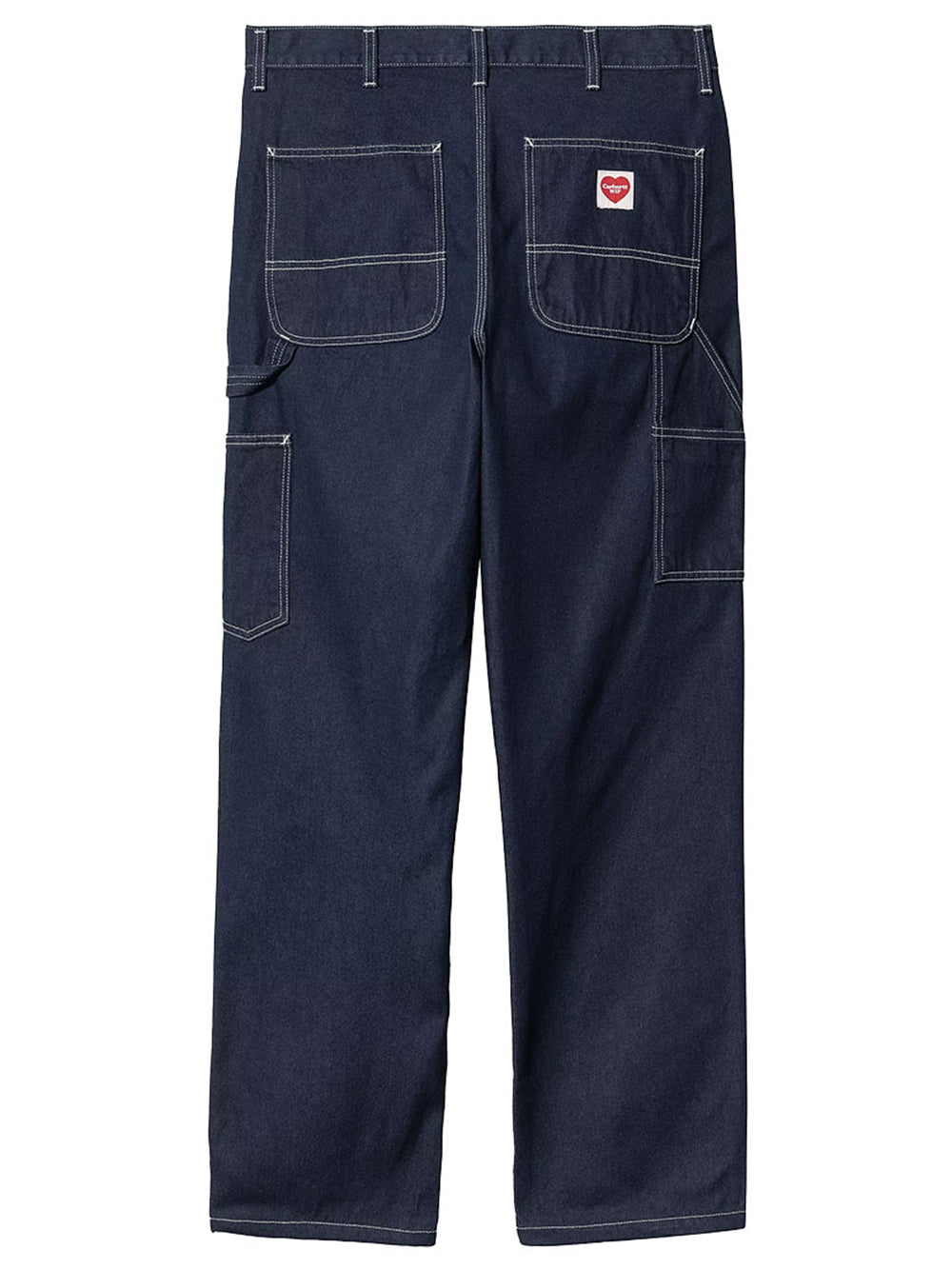 CARHARTT WIP-SINGLE KNEE PANT-I034864 BLUE RINSED