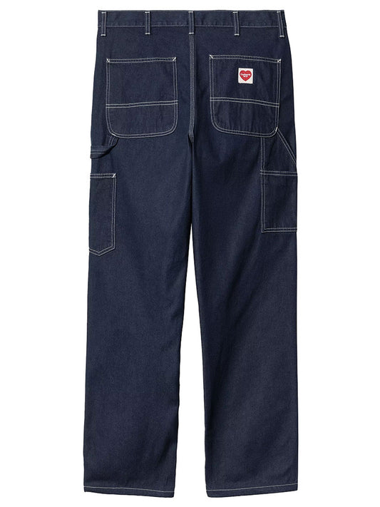 CARHARTT WIP-SINGLE KNEE PANT-I034864 BLUE RINSED