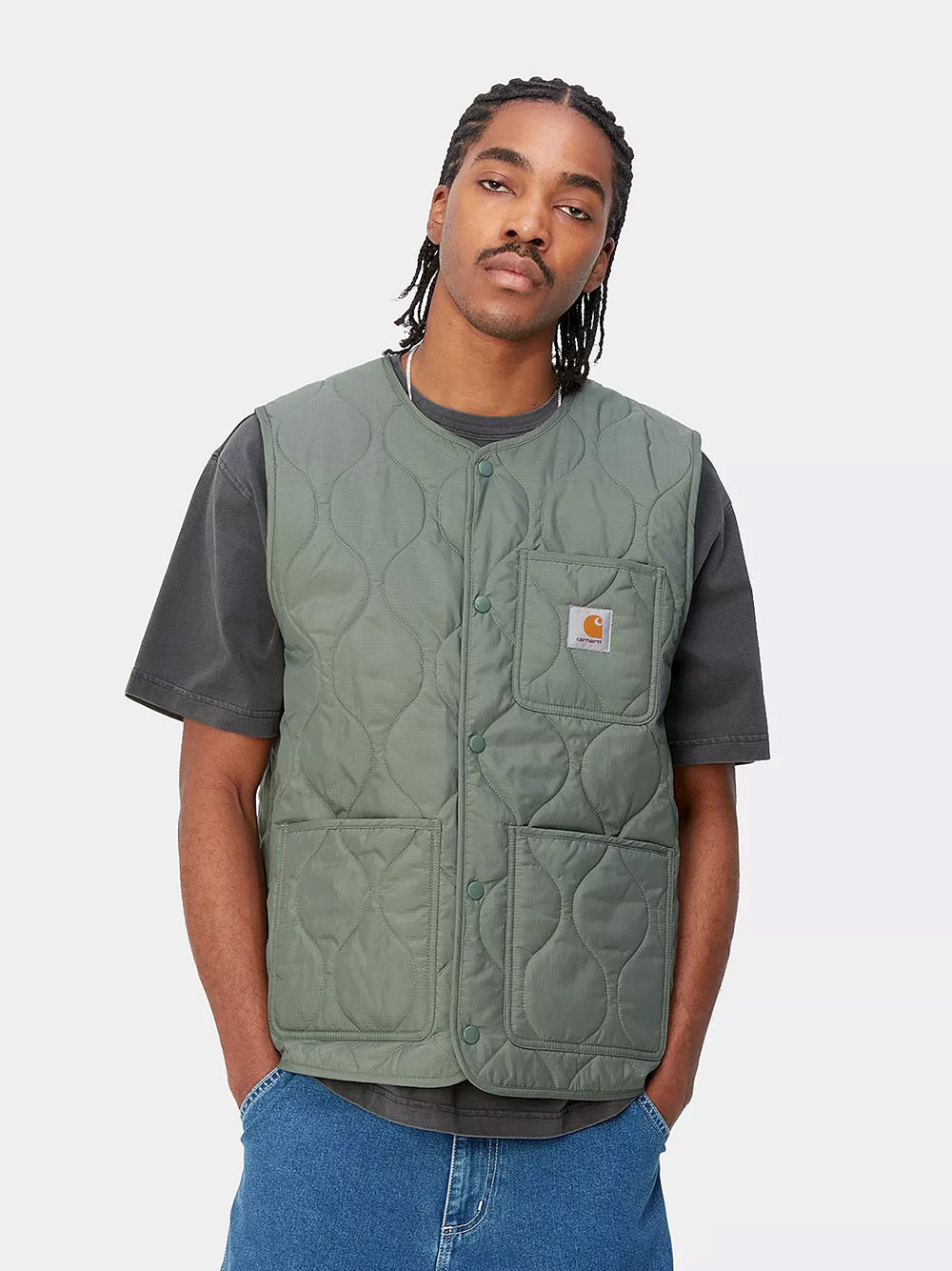 CARHARTT WIP-SKYTON VEST-I032989 PARK