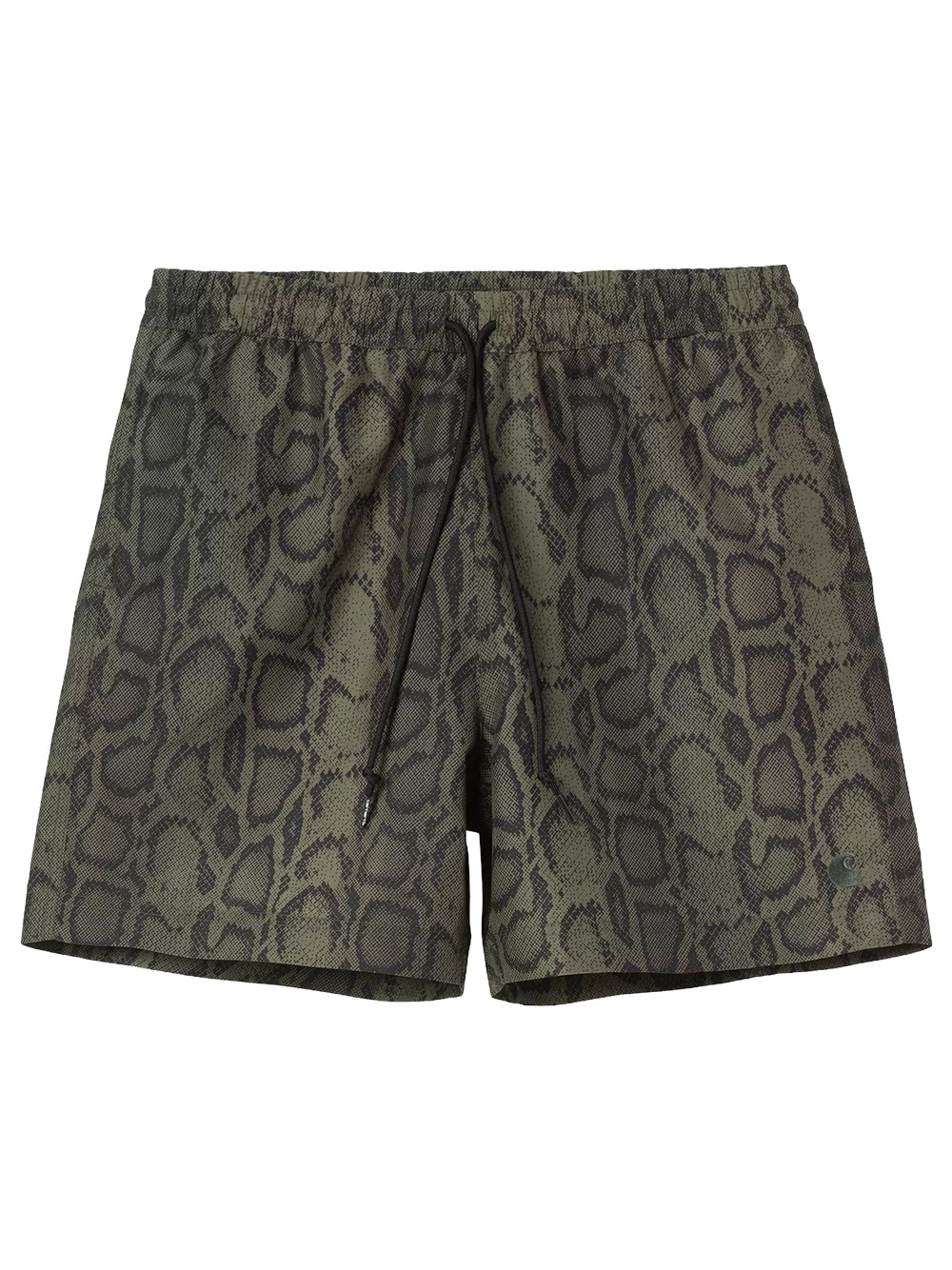 CARHARTT WIP-SLATER SWIM TRUNKS-I035063 3QAXX SNAKE CAMO/LEAF