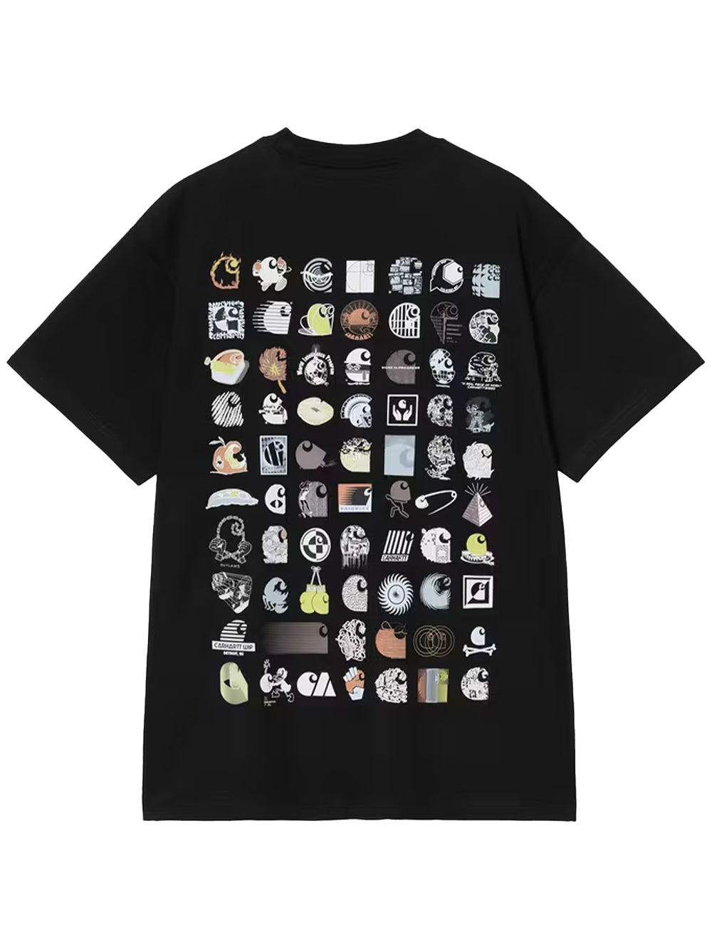 CARHARTT WIP-S/S C LOGO ARCHIVE T-SHIRT-I035439 89XX BLACK