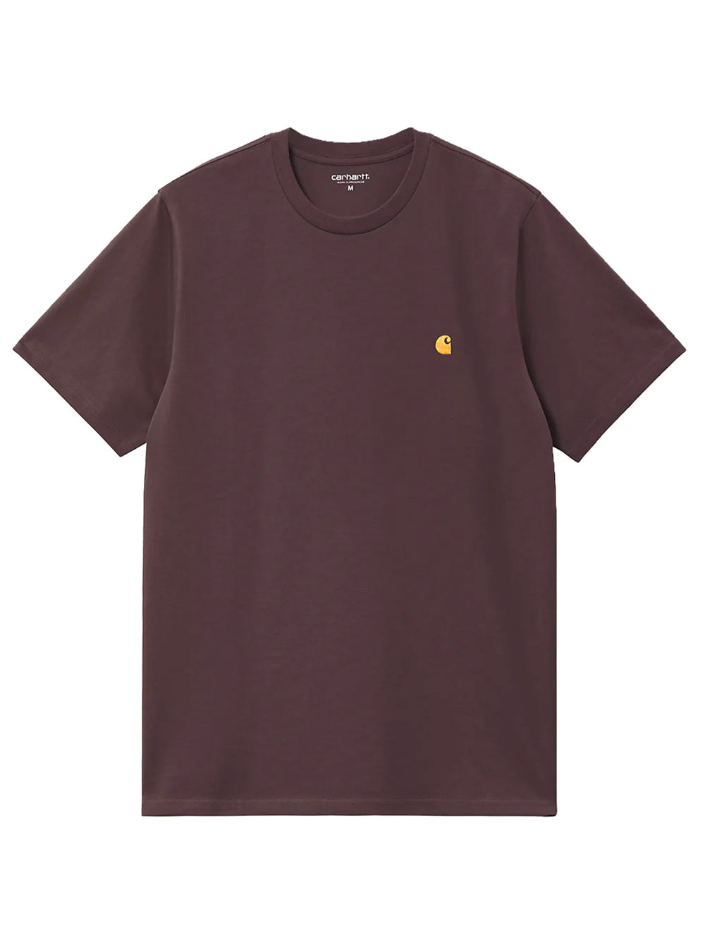 CARHARTT WIP-S/S CHASE T-SHIRT-I026391 3LNXX SHALE/GOLD