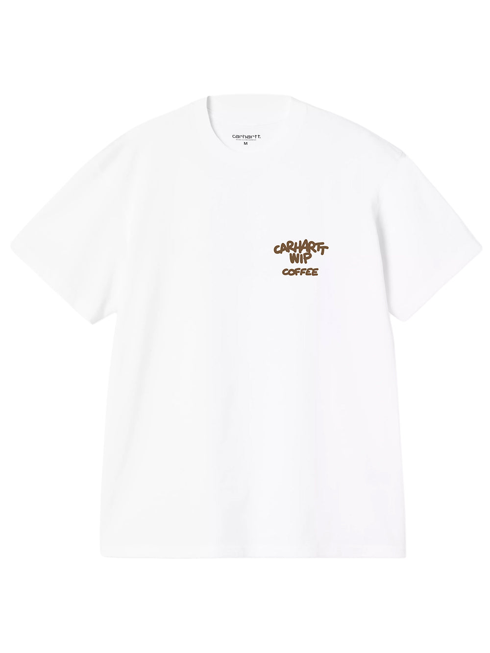 CARHARTT WIP-S/S COFFEE BREAK T-SHIRT-I037446 02XX WHITE